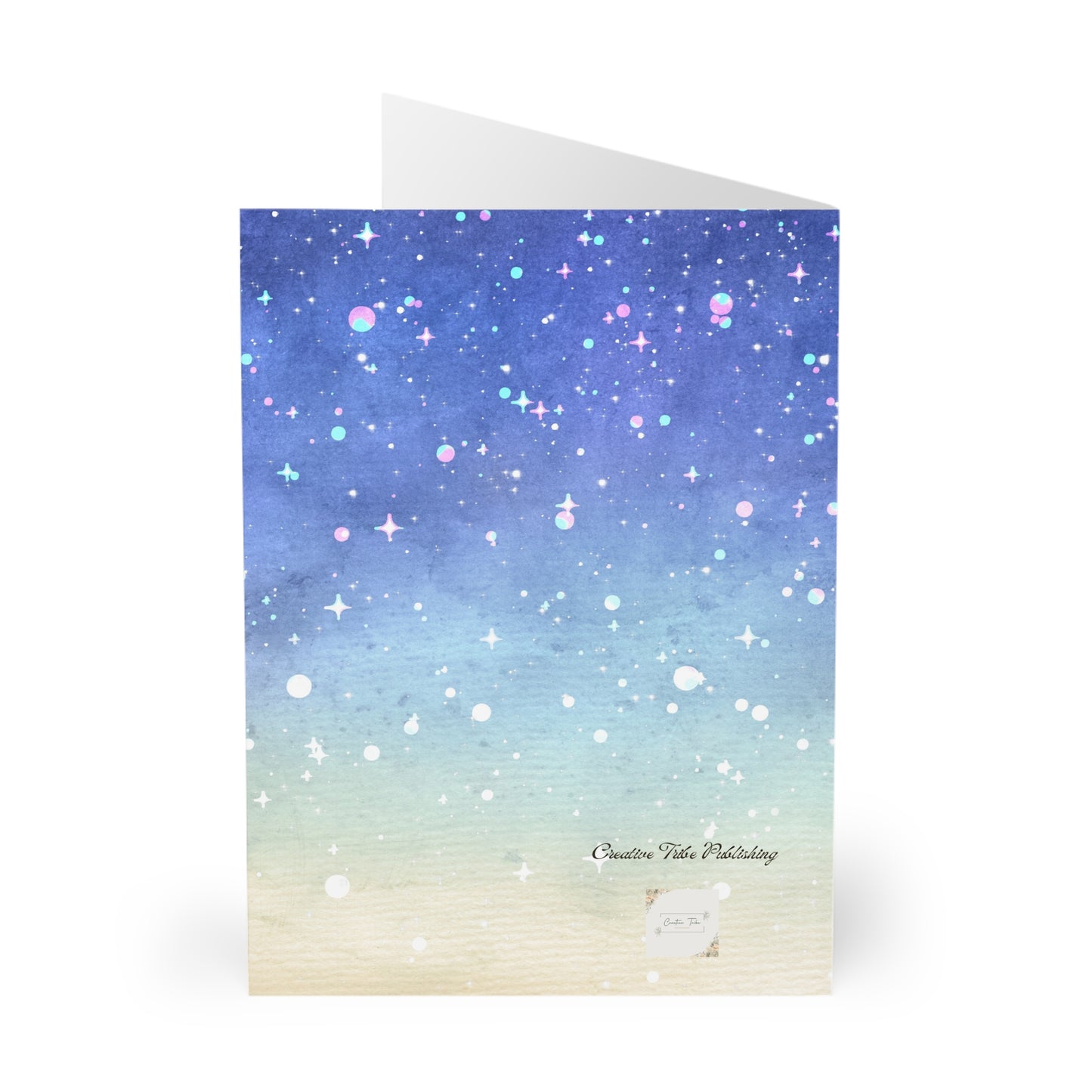 Personalized Greeting Cards (5 Pack) with Semi-Glossy Finish and White Envelopes