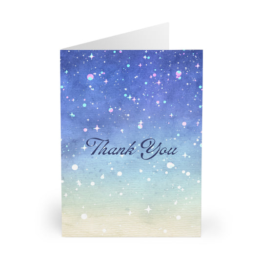Personalized Greeting Cards (5 Pack) with Semi-Glossy Finish and White Envelopes