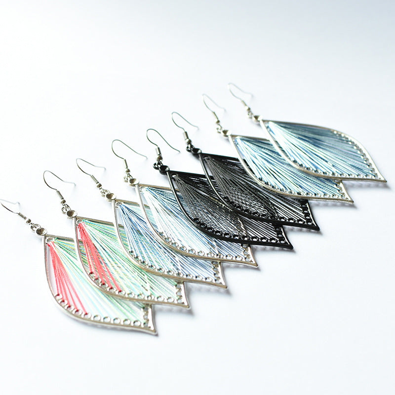 Handmade leaf earrings for Women