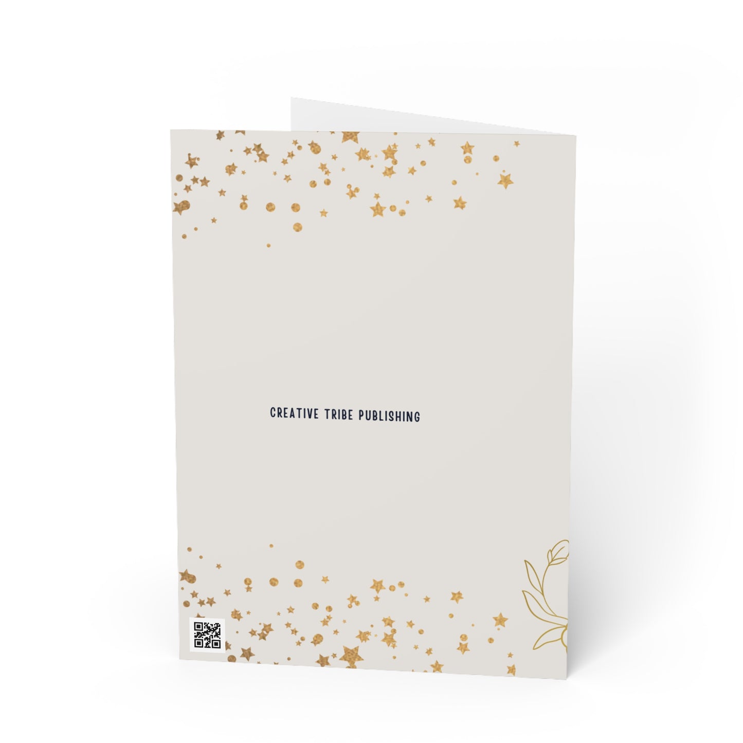 Greeting Cards - Golden Flowers and Bouquet - Happy Holidays