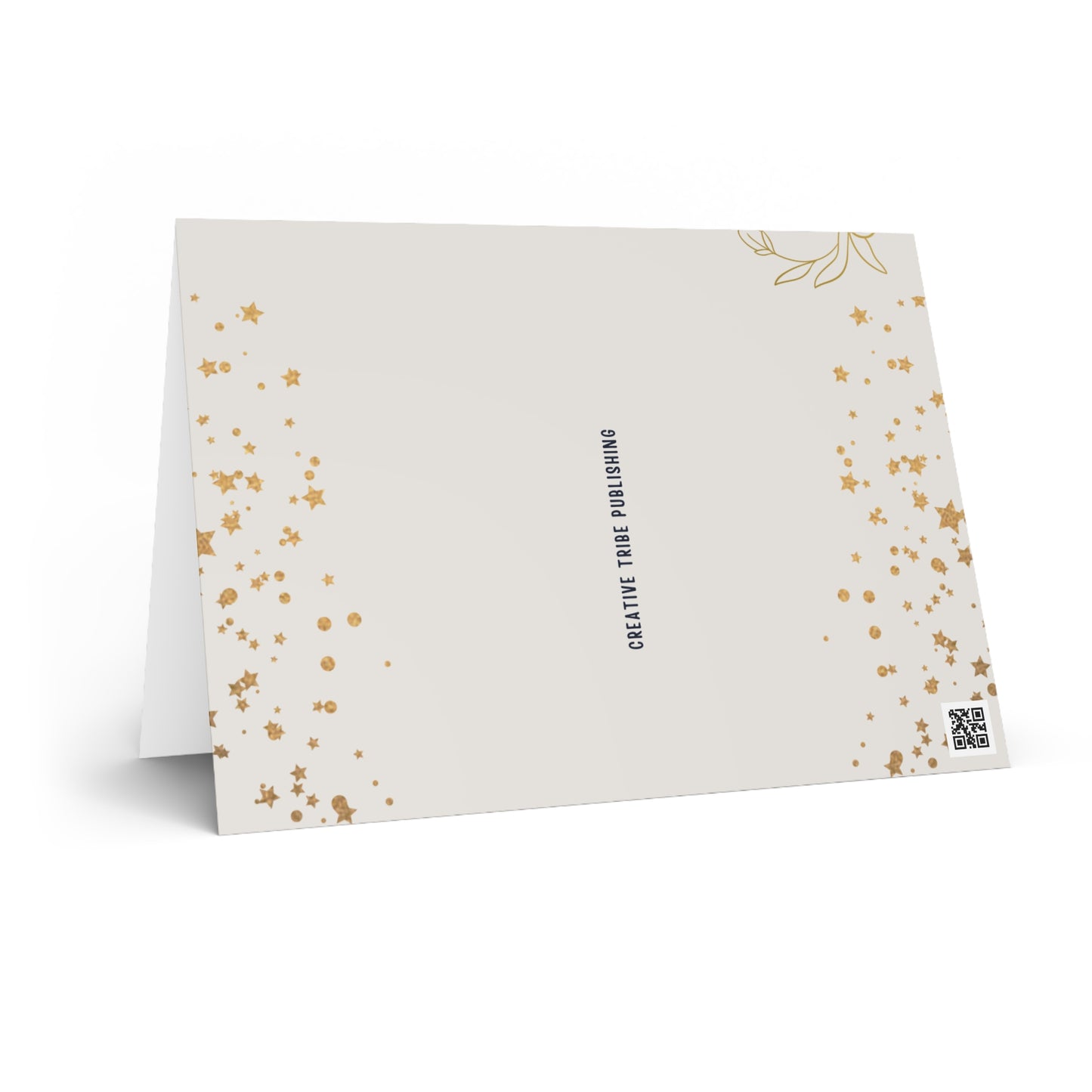 Greeting Cards - Golden Flowers and Bouquet - Happy Holidays