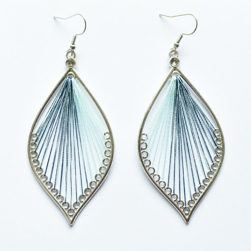 Handmade leaf earrings for Women
